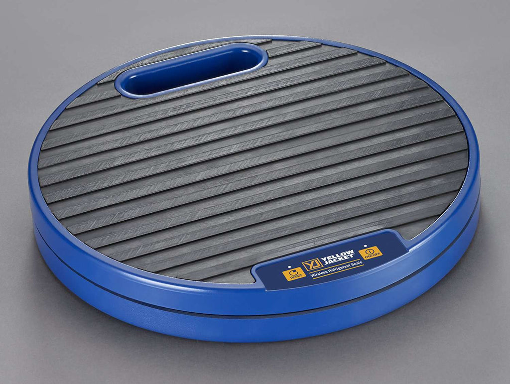 Yellow Jacket 68864 Wireless Refrigerant Scale: 220lb Capacity, Bluetooth Smart App