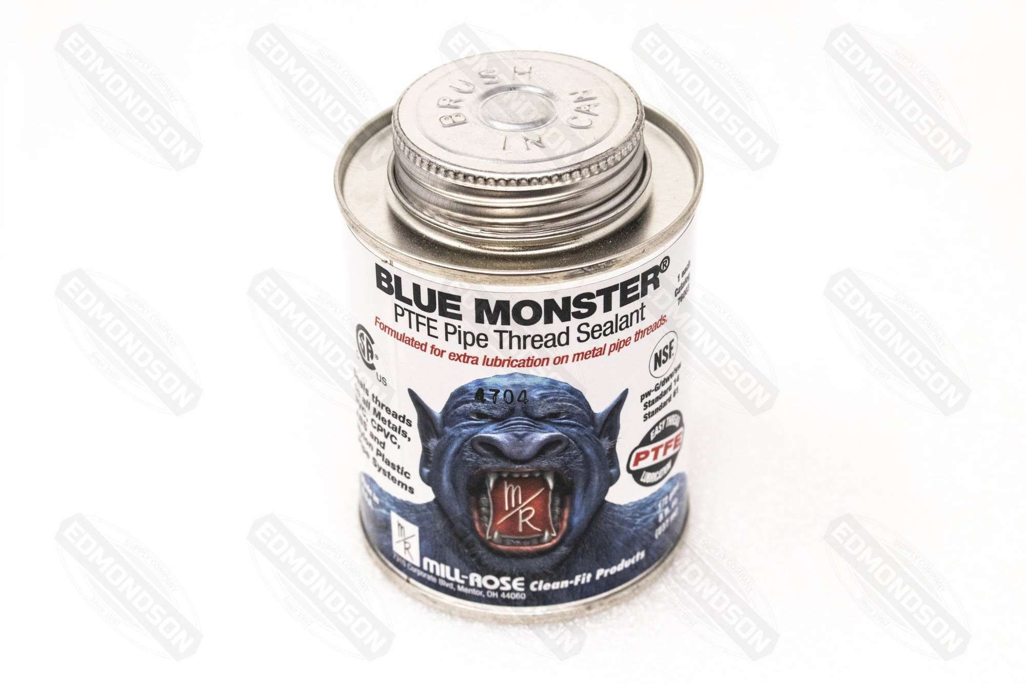 Blue Monster Premium Heavy-Duty PTFE Pipe Thread Sealant - Industrial Grade, 16 oz