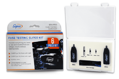 Supco BRKPRO Professional Fuse Testing Super Kit for Low Voltage Circuits