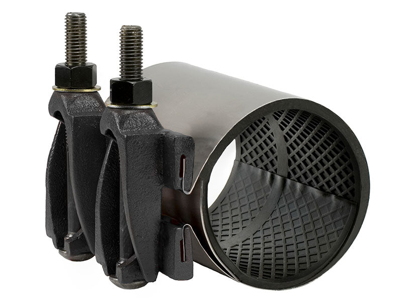 JCM Industries 101 Universal Pipe Clamp Coupling 2-2.5 Inch x 6 Inch Durable Repair