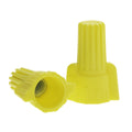 NSI Yellow Winged Easy-Twist Wire Connectors with Quick-Grip Spring, 100-Pack